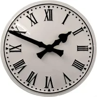 Bolton Outdoor Clock Service white dial